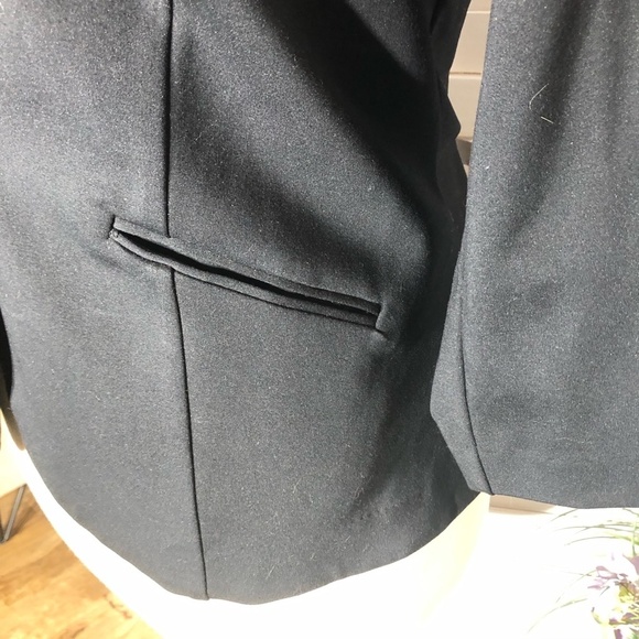 Torrid Black Blazer Career 3/4 Sleeves Pockets Stretch 2X - Picture 9 of 11